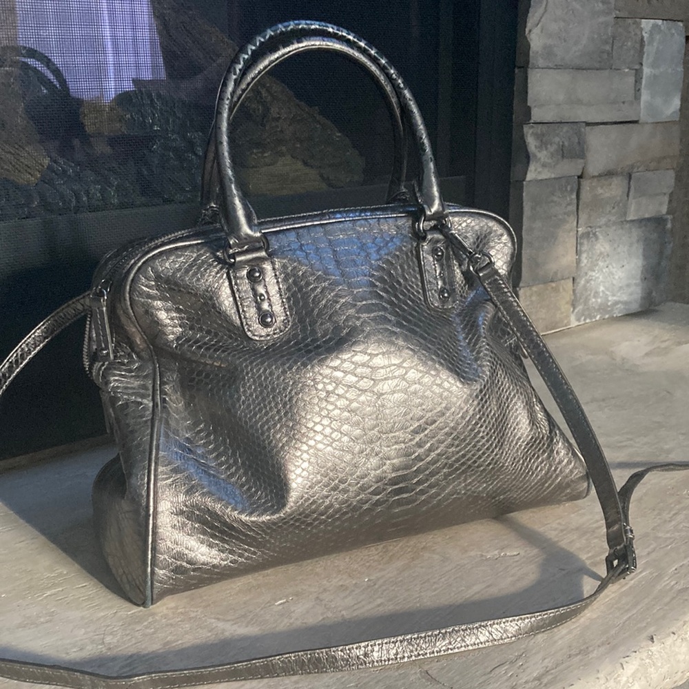 Michael Kors genuine leather hand bag.